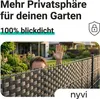 NYVI Polyrattan Sichtschutzstreifen Privafence Braun und Produktbild-Vorschau 4