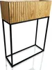 Záhon štvorcový LOFT FIORINO lamely 62x22x80 cm Náhľad obrázku produktu 2