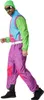 A man wearing a retro ski suit. Produktbild-Vorschau