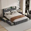 Čalouněná postel ProximaX 160x200 cm s USB a zásuvkami, Náhled obrázku produktu 10