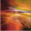 ARTland Glasbild Ernteland Größe: 40x40 cm Produktbild-Vorschau 1