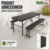 Bierzeltgarnitur 3-tlg. klappbar Länge 107 cm Produktbild-Vorschau 2