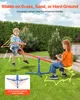 VEVOR Kinderwippe, 45,4 kg Tragkraft pro Sitz, Gartenwippe Produktbild-Vorschau 2