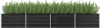 DELUKE® Hochbeet für Garten OSKAR Anthrazit | 320x80x45cm | Produktbild-Vorschau 3