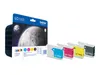 A product shot of Brother ink cartridges and their packaging. Náhled obrázku produktu