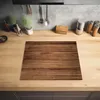 KitchenYeah® Kryt varnej dosky vzhľad dreva - hnedý, Náhľad obrázku produktu 2