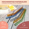 bremermann bunte Glasstrohhalme, gebogene Trinkhalme - 6 Produktbild-Vorschau 5