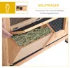 Hasenstall Outdoor, Kaninchenstall Winterfest aus Produktbild-Vorschau 8