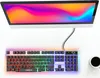 RGB LED Tastatur Gaming Gaming-Tastatur mit Beleuchtet Produktbild-Vorschau 4