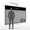 ESMART Professional MIMOTO Tageslicht Motor-Leinwand GRAU Produktbild-Vorschau 2