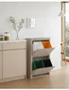 CUBEK - Mülleimer / Abfalleimer Mülltrennsystem 80L - Produktbild-Vorschau 2