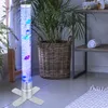 RGB LED Wassersäule, Farbwechsler, klar, Fische, H 61cm Produktbild-Vorschau 3