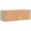 Armadio a muro con ante in vetro rovere Sonoma 102x37x35 cm Anteprima dell’immagine prodotto 9