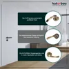 KOTARBAU® sada pákových klik dveřní klika patina BB-barevné Náhled obrázku produktu 4
