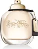 A perfume bottle with a gold cap and a black ribbon, featuring the Coach logo embossed on the front. Náhľad obrázku produktu
