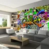 Vlies Fototapete - Graffiti on the Wall 100x70 cm Streetart Produktbild-Vorschau 2