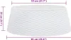 vidaXL Spódnica choinkowa biała Ø65x23 cm plastikowa Podgląd zdjęcia produktu 8