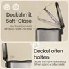 SONGMICS Abfalleimer Küche 50 L Edelstahl Tretmülleimer mit Produktbild-Vorschau 7