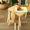Montessori Tisch und Stuhl Set aus Holz für Kinder – Produktbild-Vorschau 4