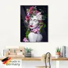 ARTland Glasbild Schöne Blumenkönigin Größe: 45x60 cm Produktbild-Vorschau 5
