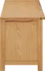 vidaXL Stojan na boty 114x37x45 cm z masivního dubového Náhled obrázku produktu 2