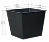 Dehner Universal-Pflanztopf, eckig, ca. 29.9 x 26 x 26 cm, Produktbild-Vorschau 3