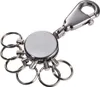 TROIKA Schlüsselanhänger PATENT black chrome (KYR60/GM) Podgląd zdjęcia produktu 1