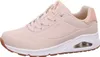 A side view of a single beige Skechers sneaker. Anteprima dell’immagine prodotto