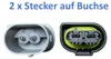 Adapter Umrüstung Facelift Scheinwerfer Xenon Halogen Produktbild-Vorschau 3