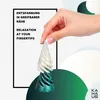 Fidget Spiral 3er-Set | Schwarz-grüne Basis, weißes Produktbild-Vorschau 3