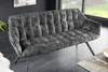 riess-ambiente Esszimmer Sitzbank PAPILLON 165cm grau Samt Produktbild-Vorschau 4