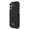 Hülle iPhone 17 Lacoste Kunstleder schwarz Logo Krokodil Produktbild-Vorschau 2