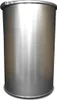 A tall, cylindrical metal container, likely a trash can or a storage drum, is shown against a white background. Anteprima dell’immagine prodotto