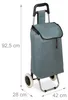 Carro de compra Relaxdays, plegable, con bolsa extraíble de Vista previa de la imagen del producto 4