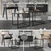 ML-Design Sada 2 stolků, 40x40x40/50x50x45 cm, vzhled Náhled obrázku produktu 4