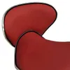 vidaXL Bürostuhl Weinrot Kunstleder Produktbild-Vorschau 4