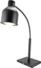 A black adjustable desk lamp with a flexible neck and a square base, shown against a white background. Produktbild-Vorschau
