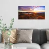 DEQORI Hybrid Leinwand Bild 60x30 cm 'Küstenabschied' Produktbild-Vorschau 3