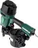 A green and black coil nailer is shown against a white background. Produktbild-Vorschau