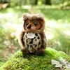 Gufo di peluche 20 cm  ECO-FRIENDLY Anteprima dell’immagine prodotto 5
