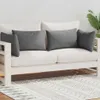 vidaXL Cuscini da giardino 4 pezzi 60 x 40 cm grigio Anteprima dell’immagine prodotto 1