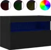 vidaXL TV-Wandschrank 60 x 30 x 40 cm Schwarz Eichen-Optik Produktbild-Vorschau 4
