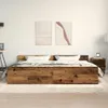 vidaXL Struttura letto con testiera in legno di recupero Anteprima dell’immagine prodotto 3