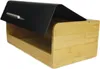 Pane in bambù con coperchio in acciaio nero, design Anteprima dell’immagine prodotto 7