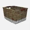 WICKED Kistenkorb XL grau/weißer Boden (50x40x30) Produktbild-Vorschau 1
