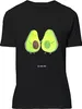 Mr. & Mrs. Panda Größe XL T-Shirt Avocado Pärchen - Schwarz Produktbild-Vorschau 1