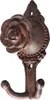 Esschert Design | Gancio da parete - ROSE - 13,9 cm - Stile Anteprima dell’immagine prodotto 2