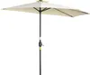 Outsunny Parasol, 270 x 240 cm demi-parapluie, parasol de Voir les images du produit 1