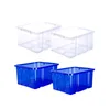 BigDean 3x Stabile Kunststoffbox Eurobox (Dreh Stapelbar) Produktbild-Vorschau 3