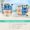 COSTWAY 2 Strandstühle und Tisch Set mit verstellbarer Produktbild-Vorschau 5